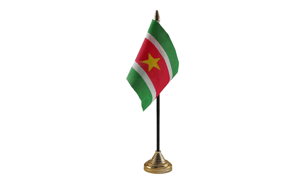 Suriname Table Flags